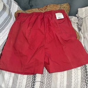 New Haband swim trucks red xl